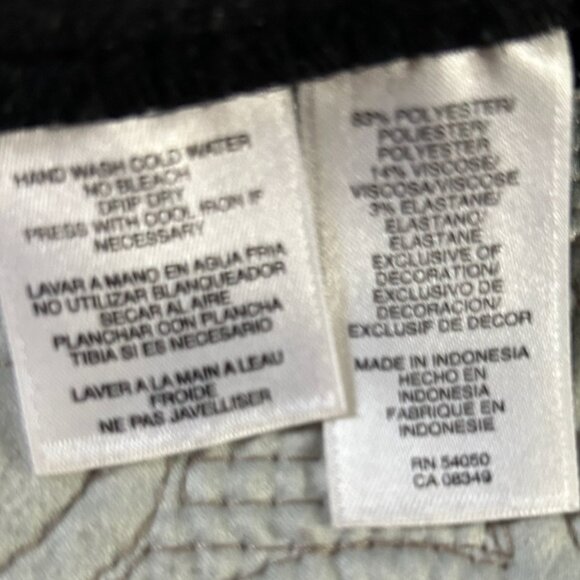 Anne Klein black slacks, size 10 - Picture 6 of 7